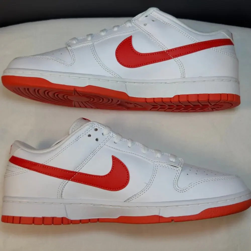 Nike Dunk Low Retro “White / Picante Red” – DV0831-103 | 10.5M